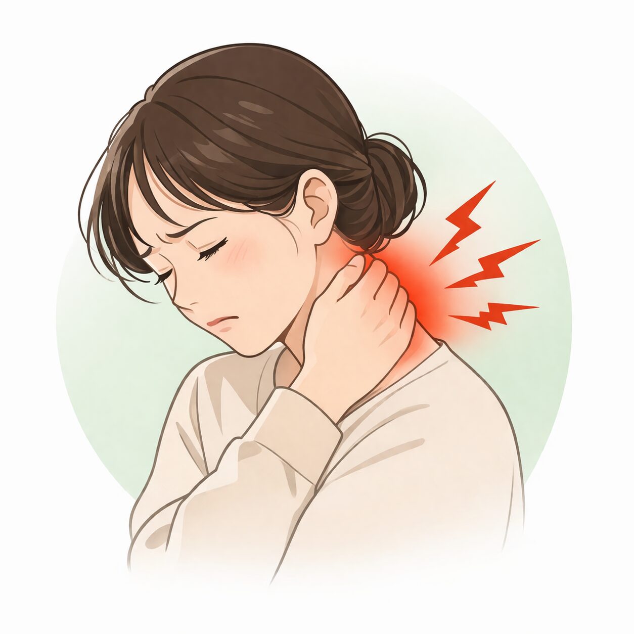 首の痛み(むちうち)